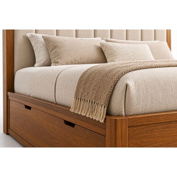 Aster Smart King Storage Bed — design preview