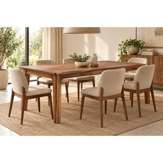Kora 6-Seater Dining Table — design preview