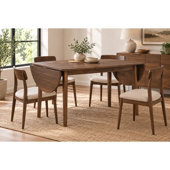 Kaia Smart Drop-Leaf Dining Table — design preview