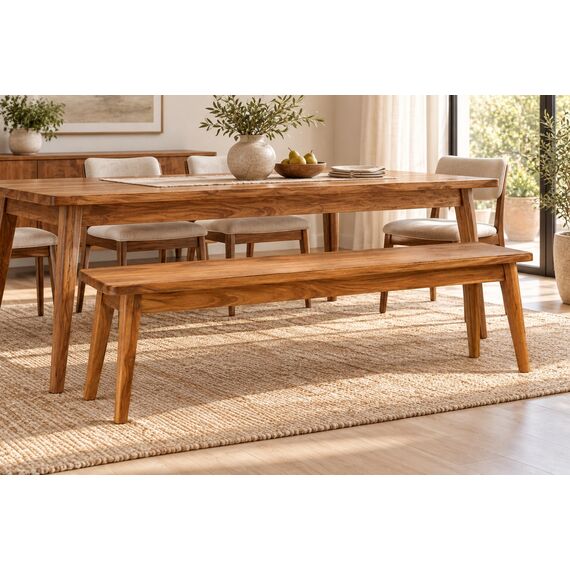 Zara Compact Dining Bench — design preview