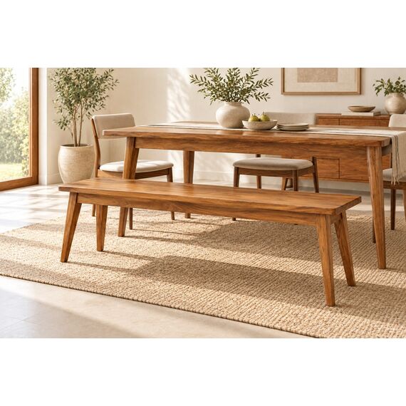 Zara Compact Dining Bench — design preview