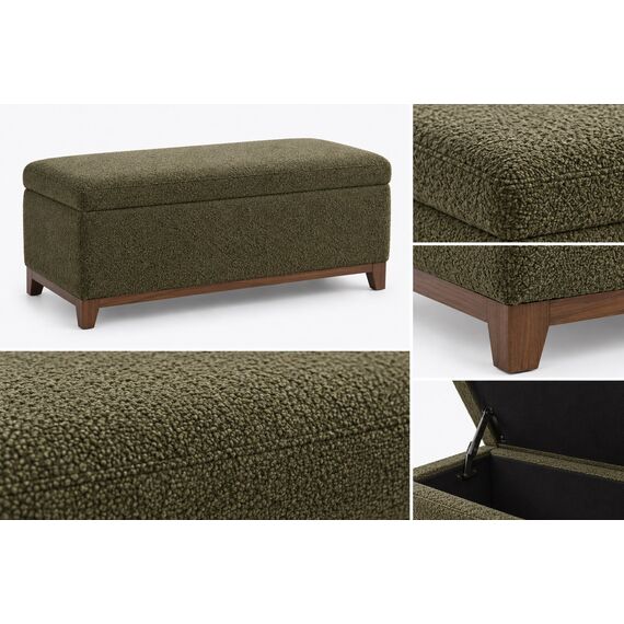 Ona Smart Storage Ottoman — design preview