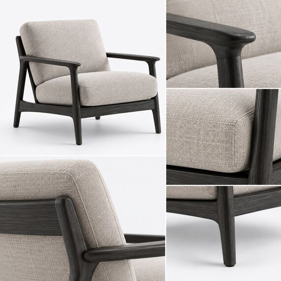 Luma Quiet Luxury Lounge Chair — design preview