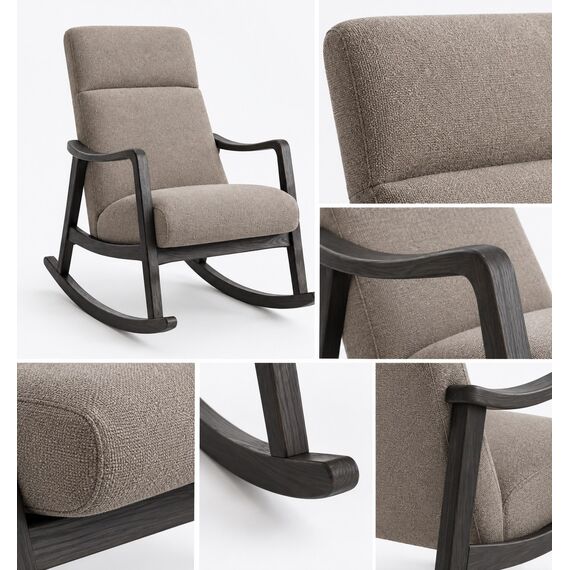Nora Compact Rocking Chair — design preview