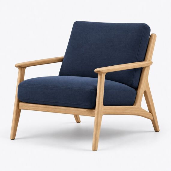 Kora Japandi Lounge Chair — design preview