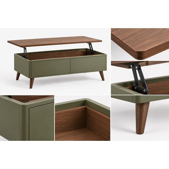 Nora Smart Lift-Top Coffee Table — design preview