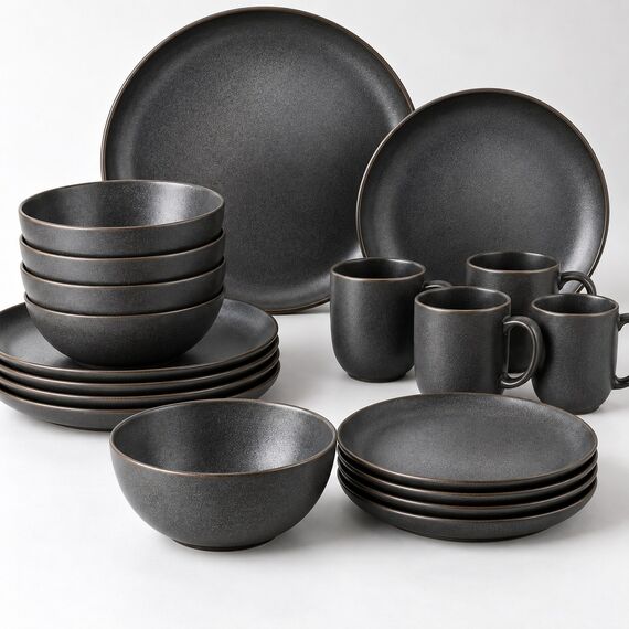 Aara Stoneware Dinner Set — design preview