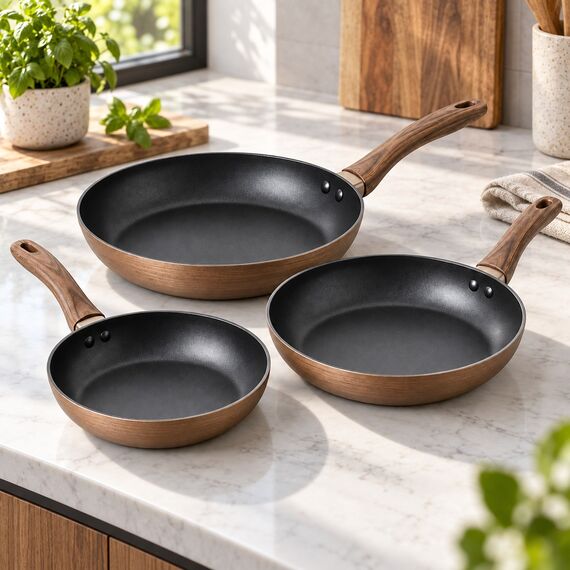 Vela Non-Stick Fry Pan Set — design preview