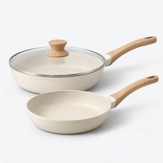 Nisa Non-Stick Fry Pan Set — design preview
