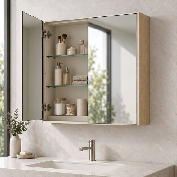 Mira Bathroom Mirror Cabinet — design preview