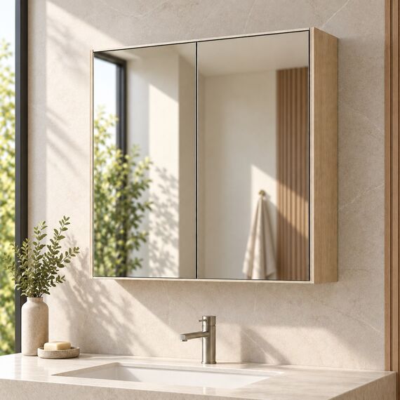 Mira Bathroom Mirror Cabinet — design preview
