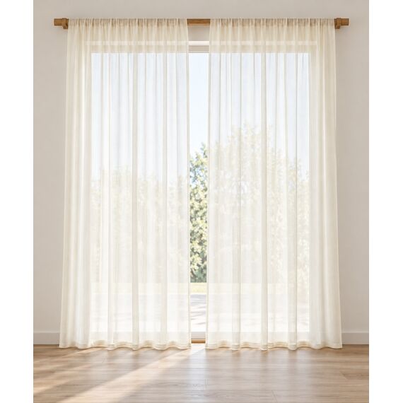 Nisa Sheer Curtain Pair — design preview