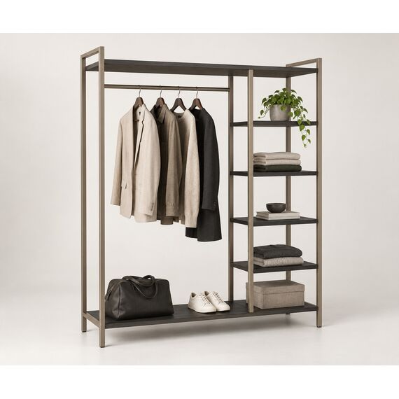 Cleo Open Wardrobe System — design preview