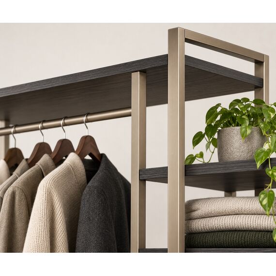 Cleo Open Wardrobe System — design preview