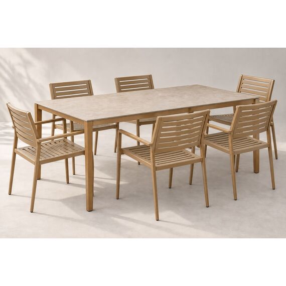 Lina Outdoor Dining Set — design preview