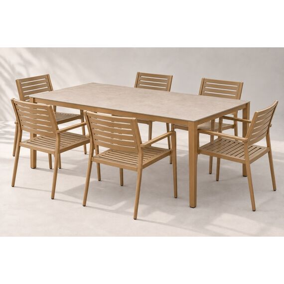 Lina Outdoor Dining Set — design preview