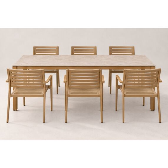 Lina Outdoor Dining Set — design preview