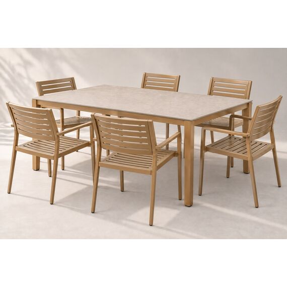 Lina Outdoor Dining Set — design preview