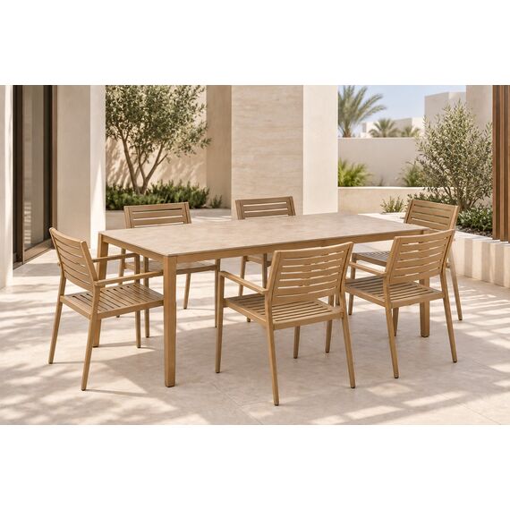 Lina Outdoor Dining Set — design preview