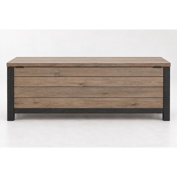 Luma Outdoor Storage Bench — design preview