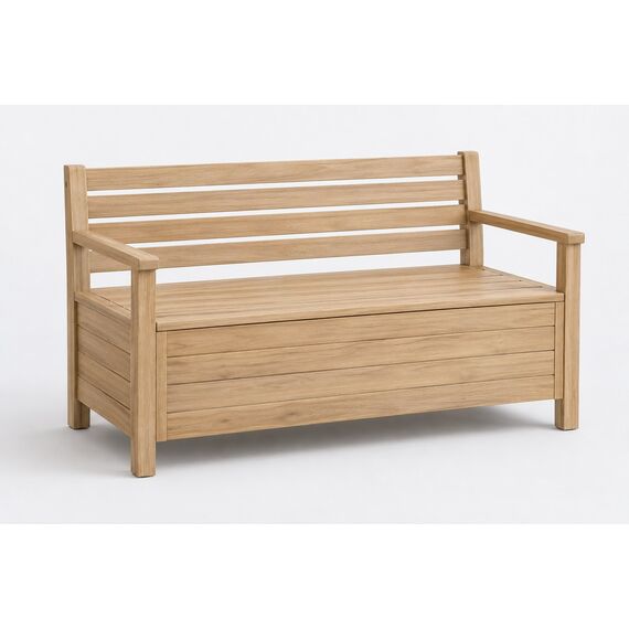 Nisa Outdoor Storage Bench — design preview