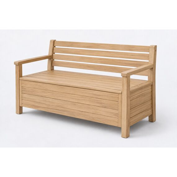 Nisa Outdoor Storage Bench — design preview