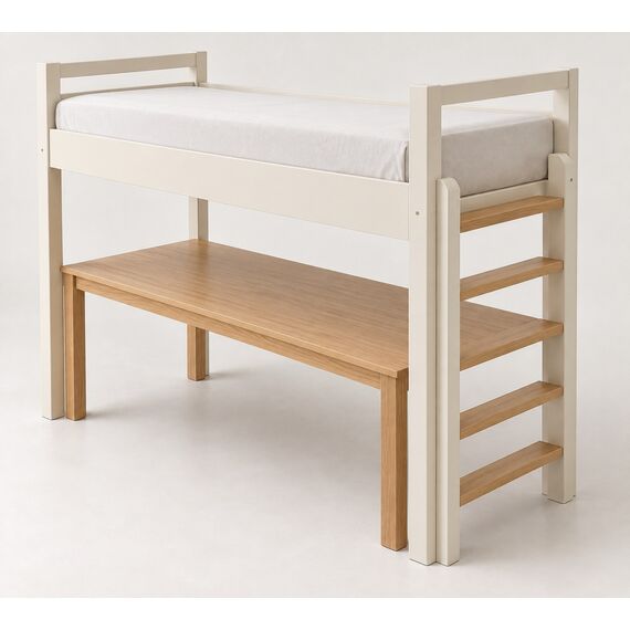 Nisa Loft Bed + Desk — design preview