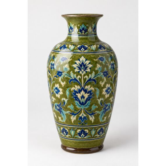 Naya Multani Blue Pottery Vase — design preview