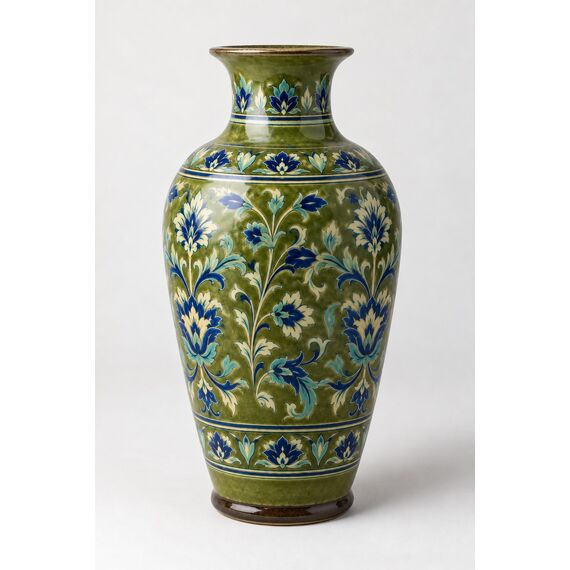 Naya Multani Blue Pottery Vase — design preview