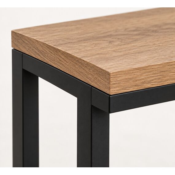 Solis C-Shape Sofa Table — design preview