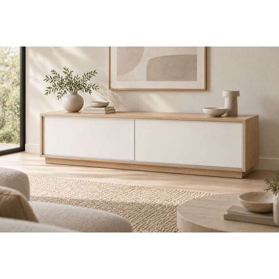 Noma Sliding-Door Media Credenza — design preview