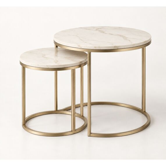 Orla Marble-Look Side Table Duo — design preview