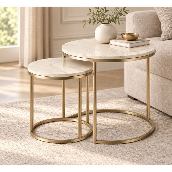 Orla Marble-Look Side Table Duo — design preview
