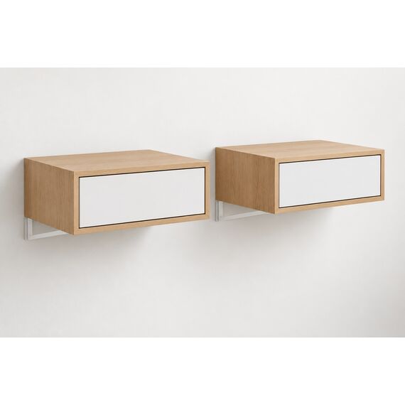 Rumi Floating Bedside Shelf Pair — design preview