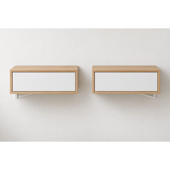 Rumi Floating Bedside Shelf Pair — design preview