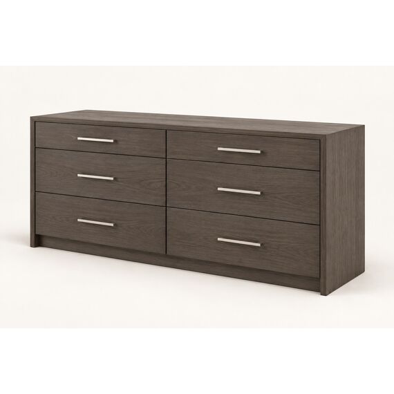 Nacre Six-Drawer Dresser — design preview