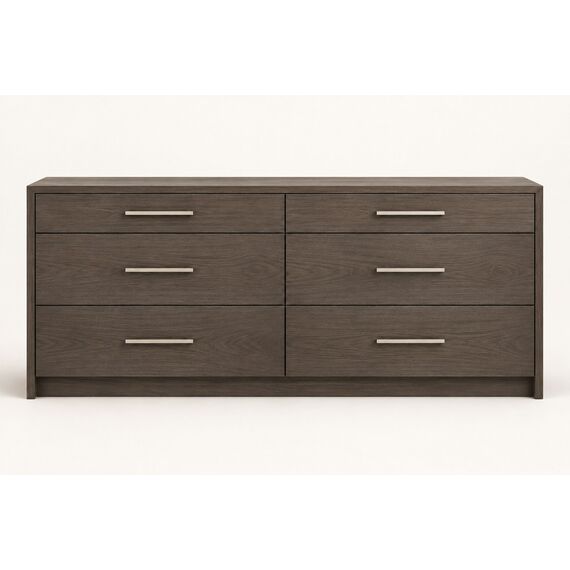 Nacre Six-Drawer Dresser — design preview