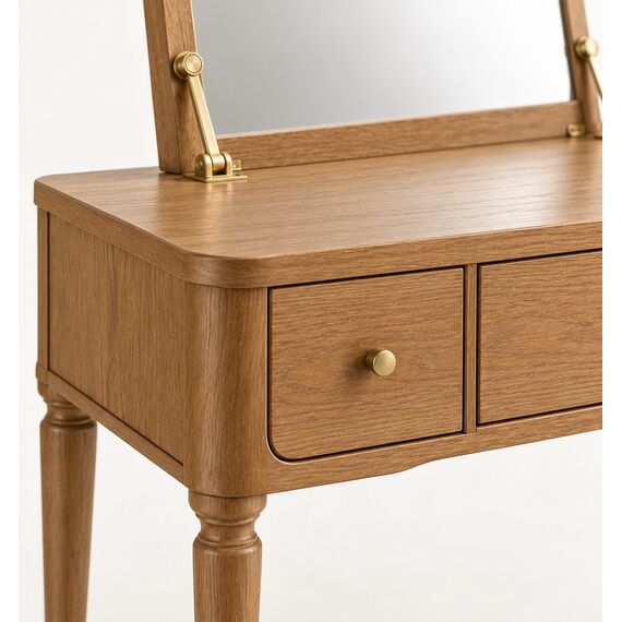 Talia Dressing Table with Fold-Away Mirror — design preview