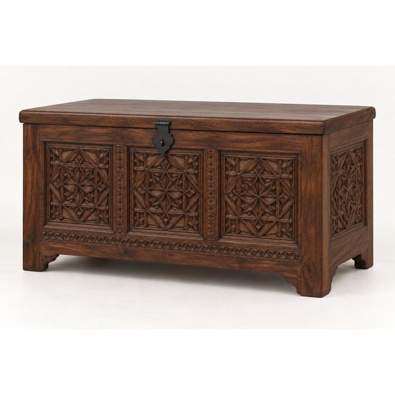 Noor Carved Dowry Chest — design preview
