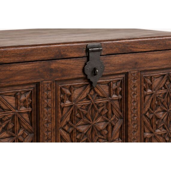 Noor Carved Dowry Chest — design preview
