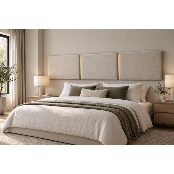 Ravello Upholstered Wall-Panel Headboard System — design preview