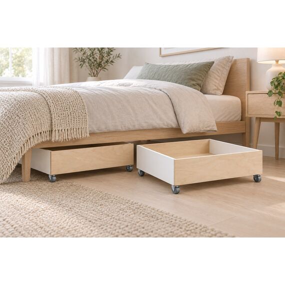 Mallow Underbed Drawer Pair — design preview
