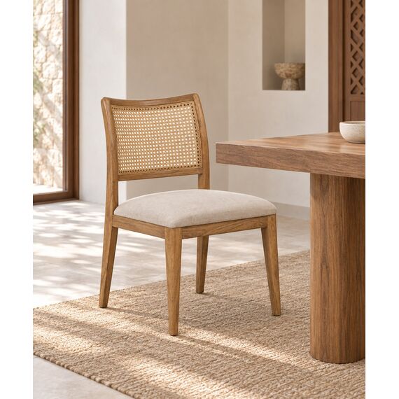 Mariam Cane-Back Dining Chair — design preview