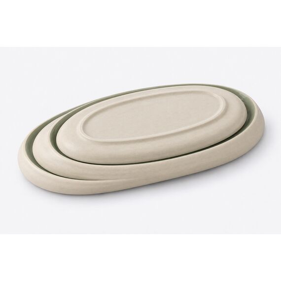 Lago Ceramic Serving Platter Set — design preview