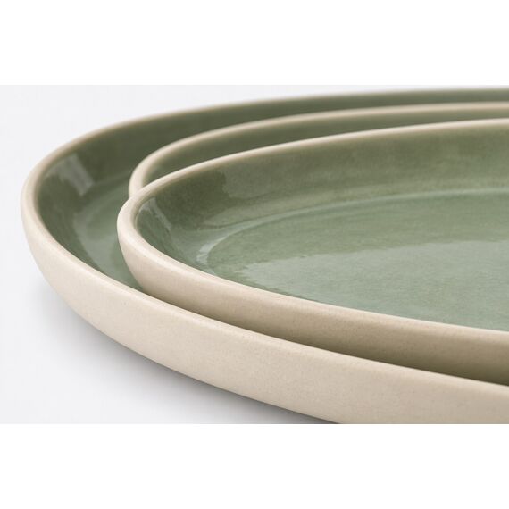 Lago Ceramic Serving Platter Set — design preview
