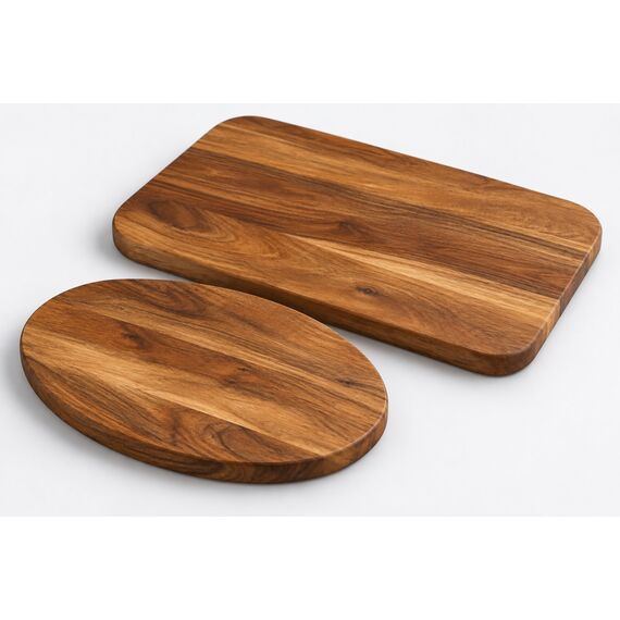 Barka Acacia Serving Board Pair — design preview