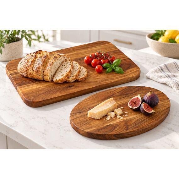 Barka Acacia Serving Board Pair — design preview