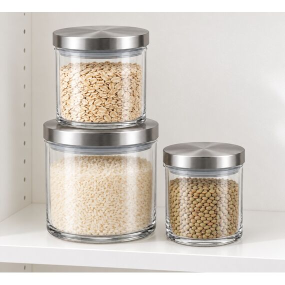 Tala Stackable Pantry Canister Set — design preview