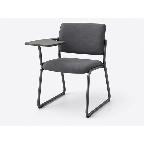 Milo Foldable Conference Chair with Tablet Arm — design preview