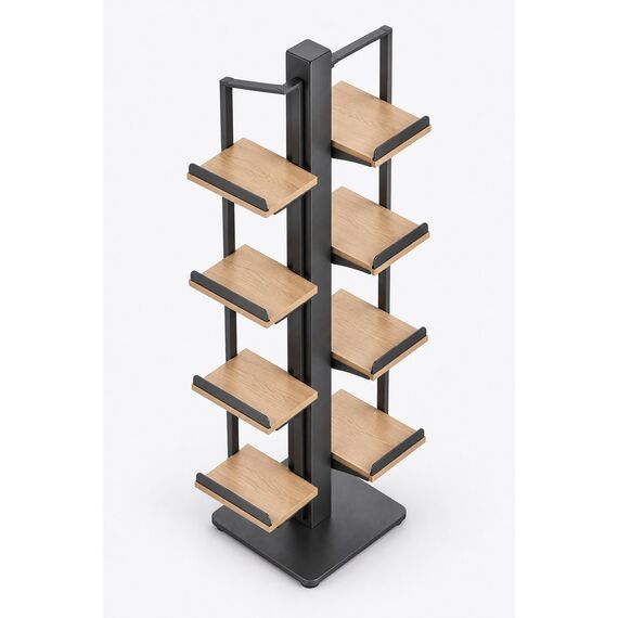 Riva Two-Sided Rotating Shoe Rack — design preview